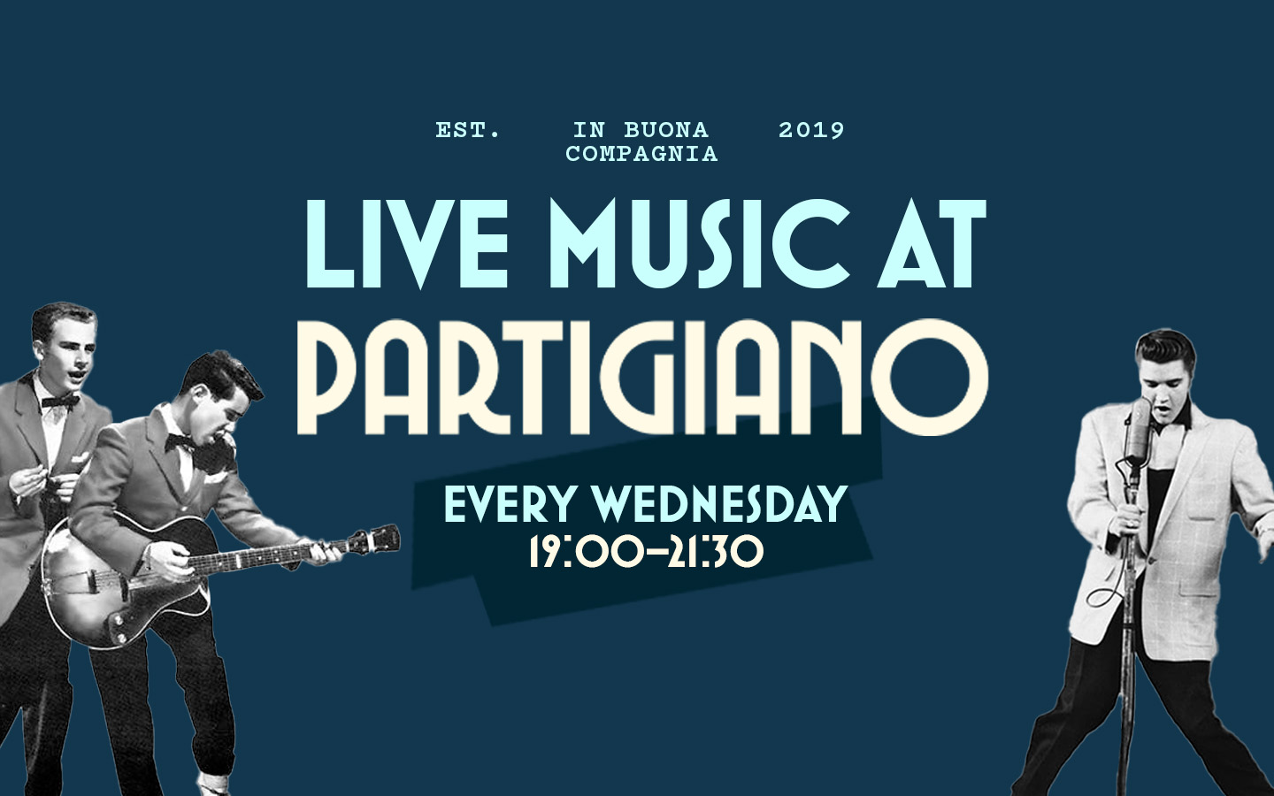 Live music at Partigiano