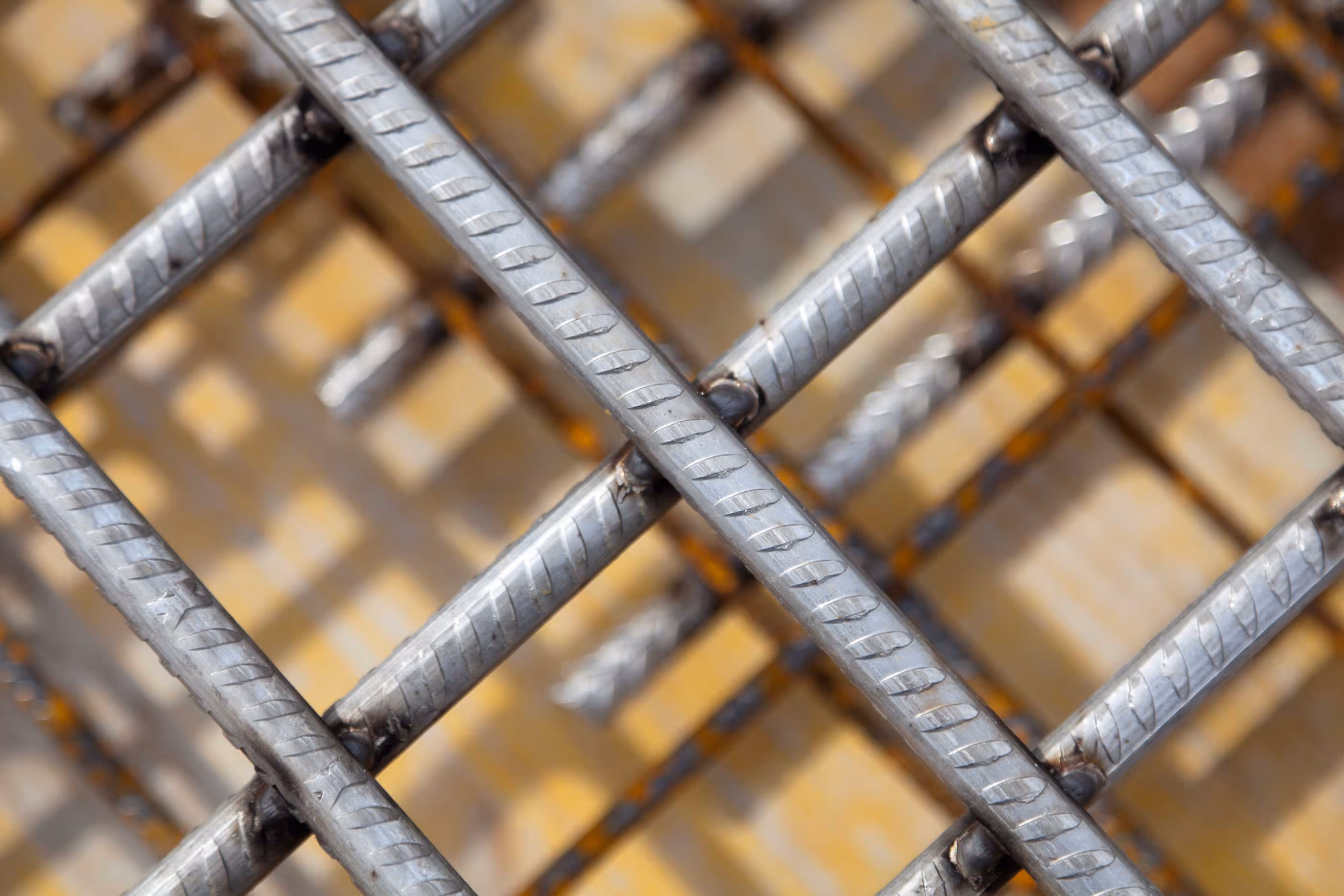 Stahlprofile eine Betondecke