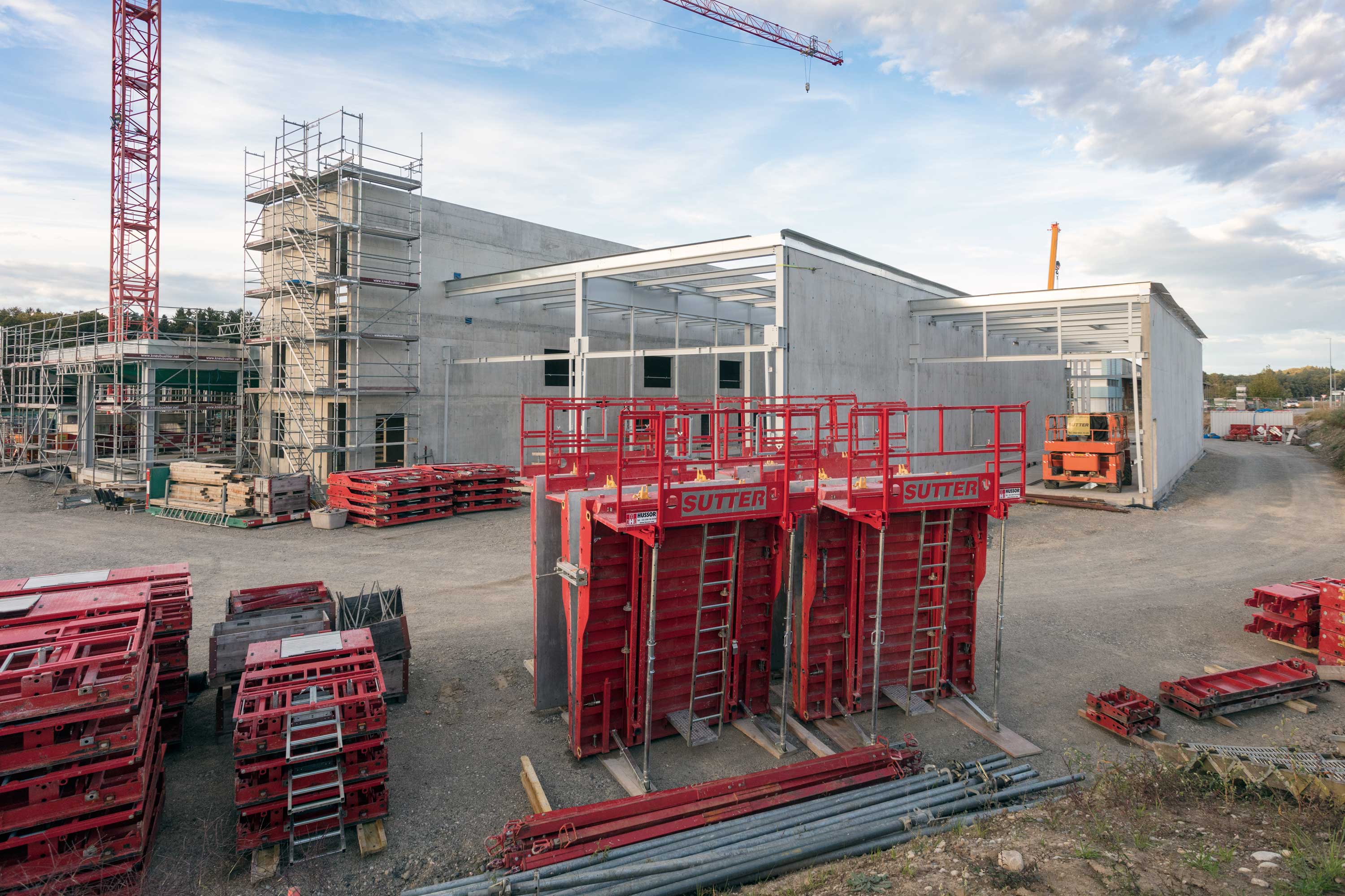 Industriebäude von Sutter Bauunternehmung AG