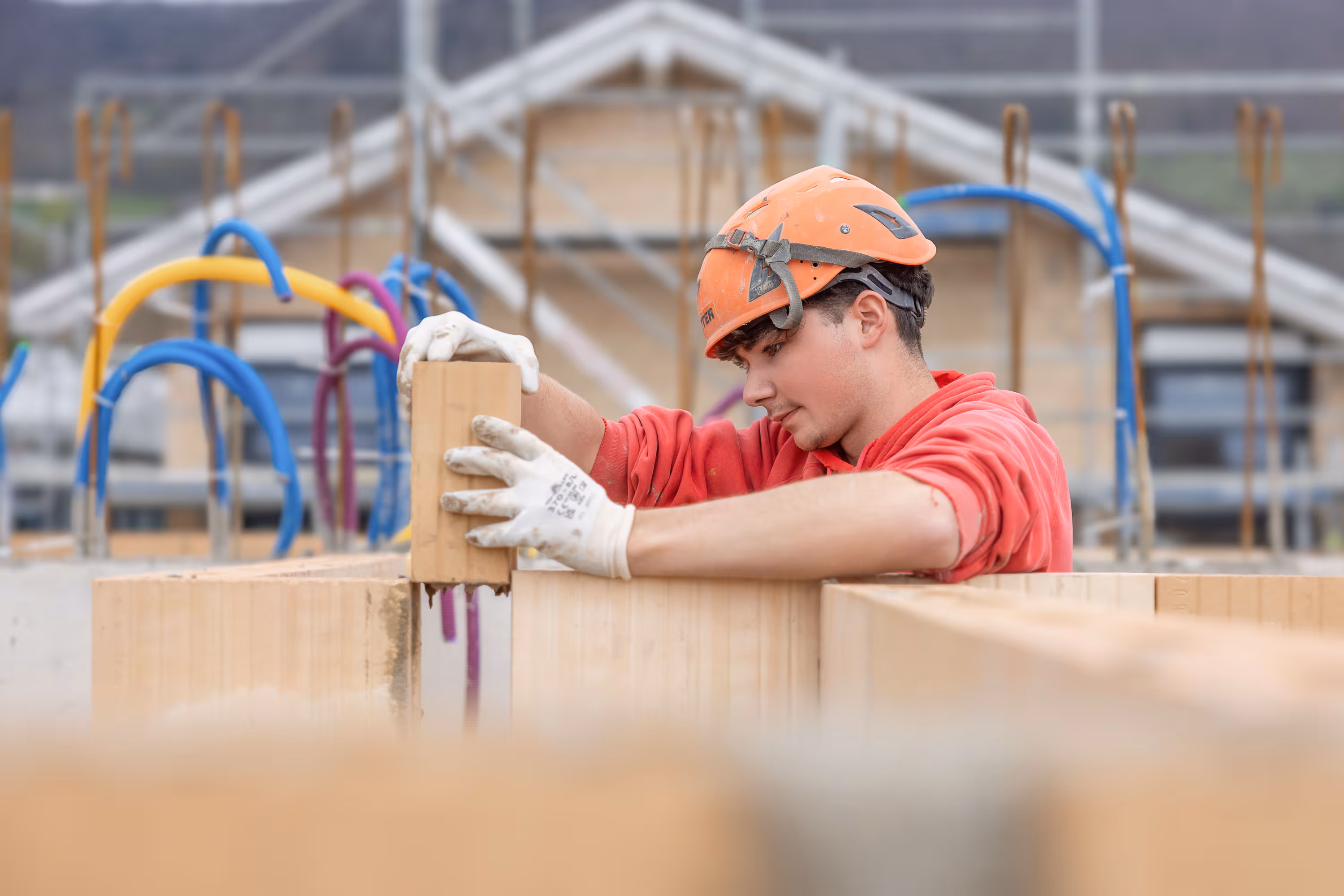 Maurer lernen beio der Sutter Bauunternehmung