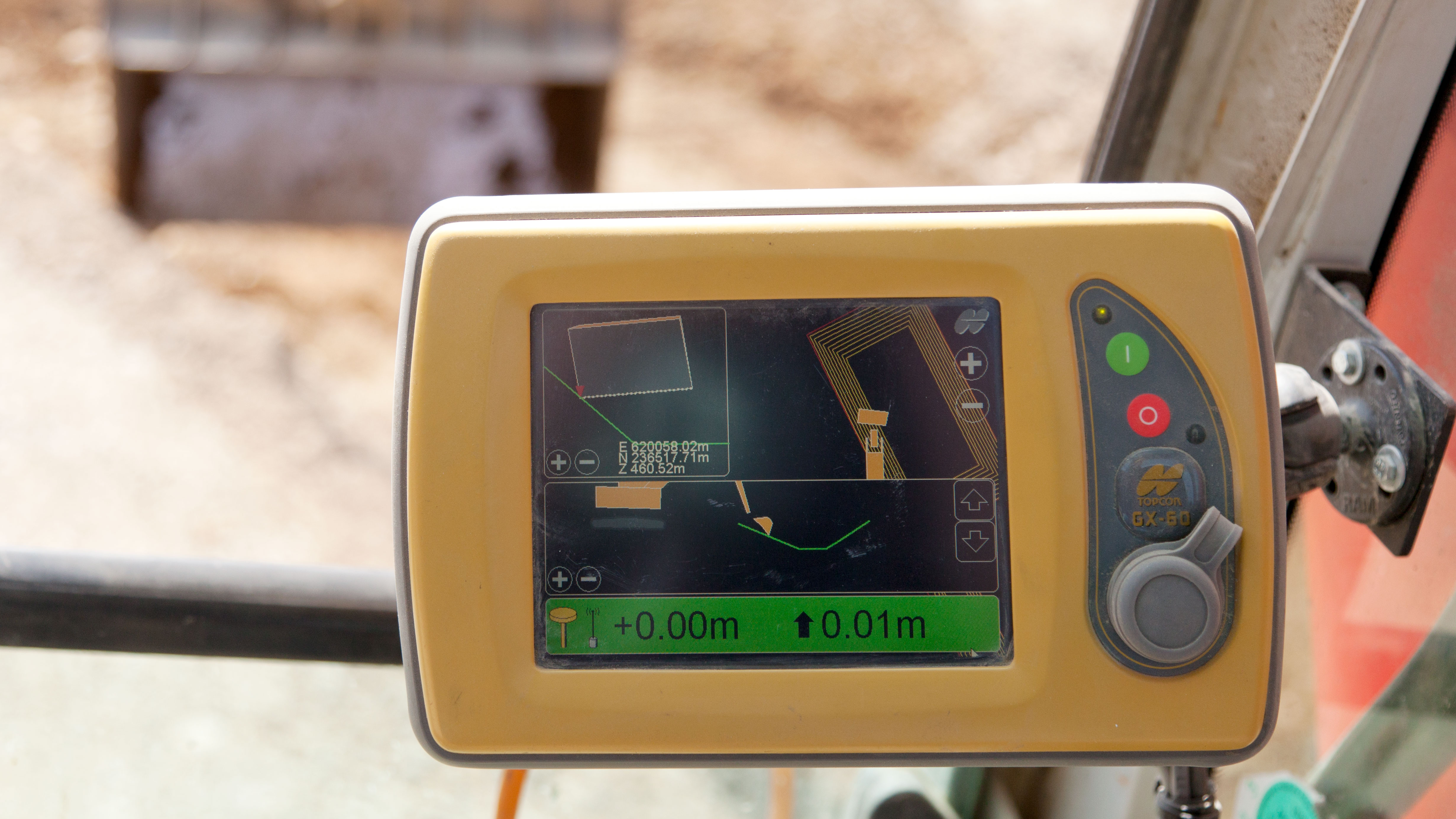 Technologie – GPS- oder Tachymeterunterstützter Aushub