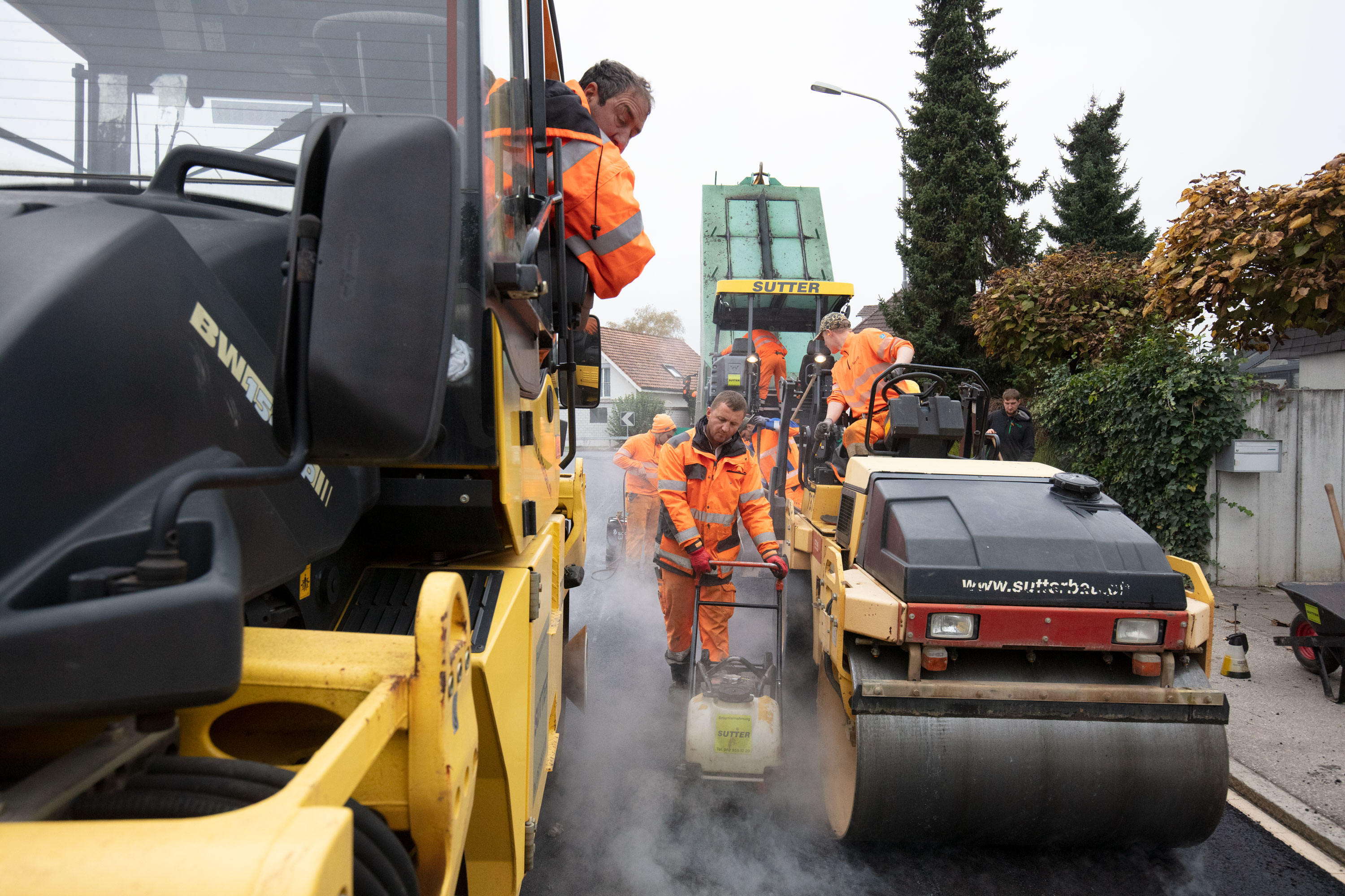 Strassenbau – Strassenbauteam