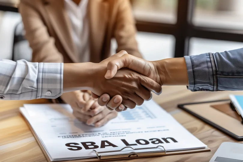 Picture of people shaking hands
