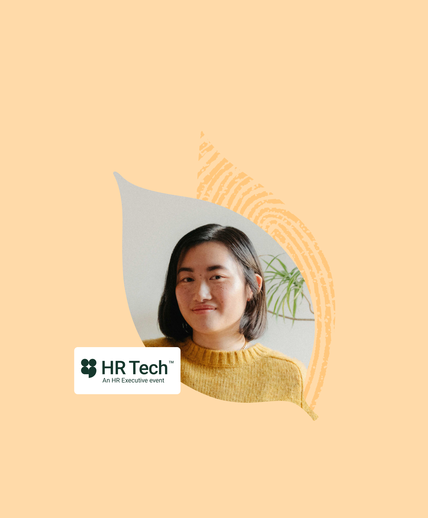 Woman-smiling-and-conference-logo-overlaps