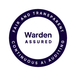 Warden Assured logo badge 