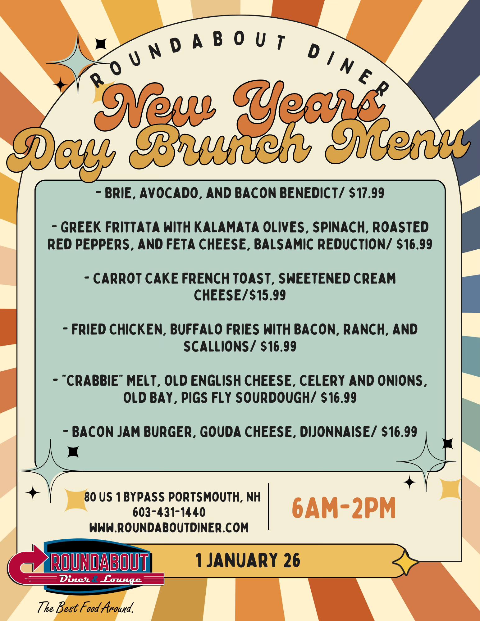 new years day brunch dining menu 2025 page 2