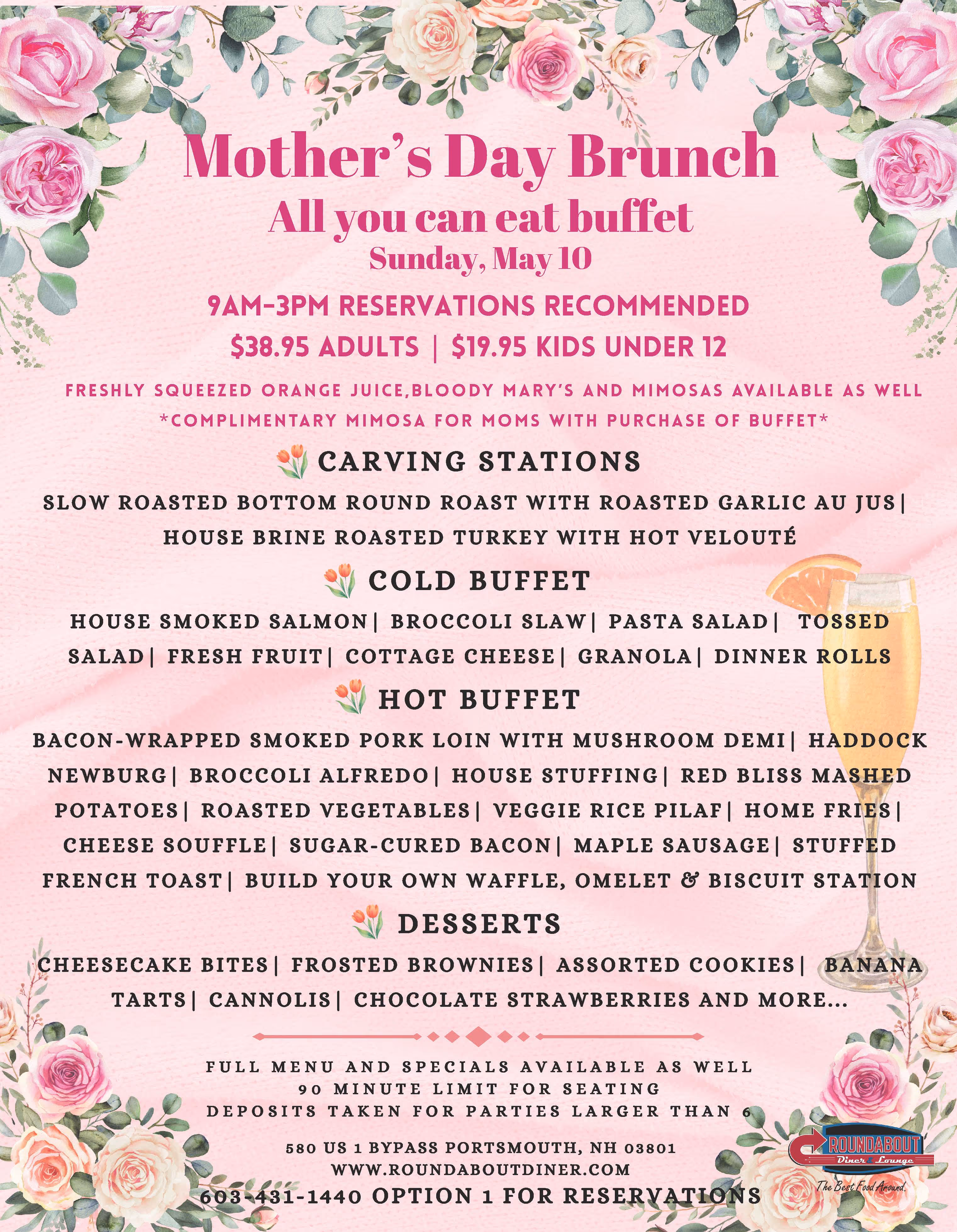Mother's Day brunch 2026