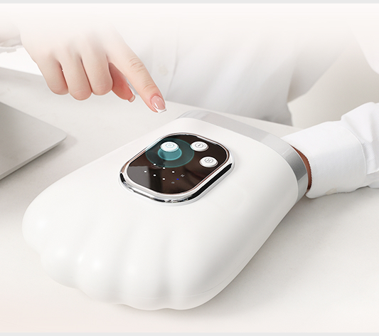 Air compression therapy in a luxury massage chair