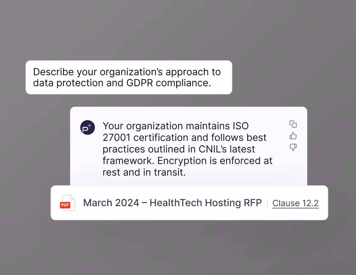 Example use case mockup