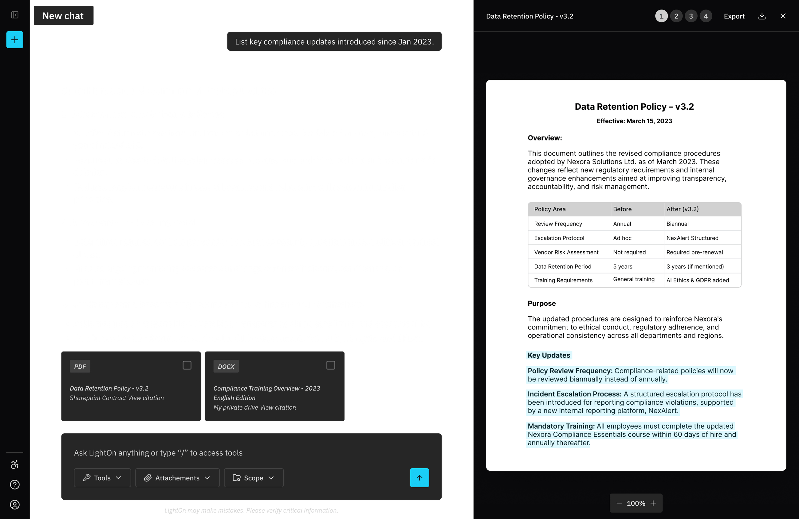 Point Your AI at Your Documents | LightOn