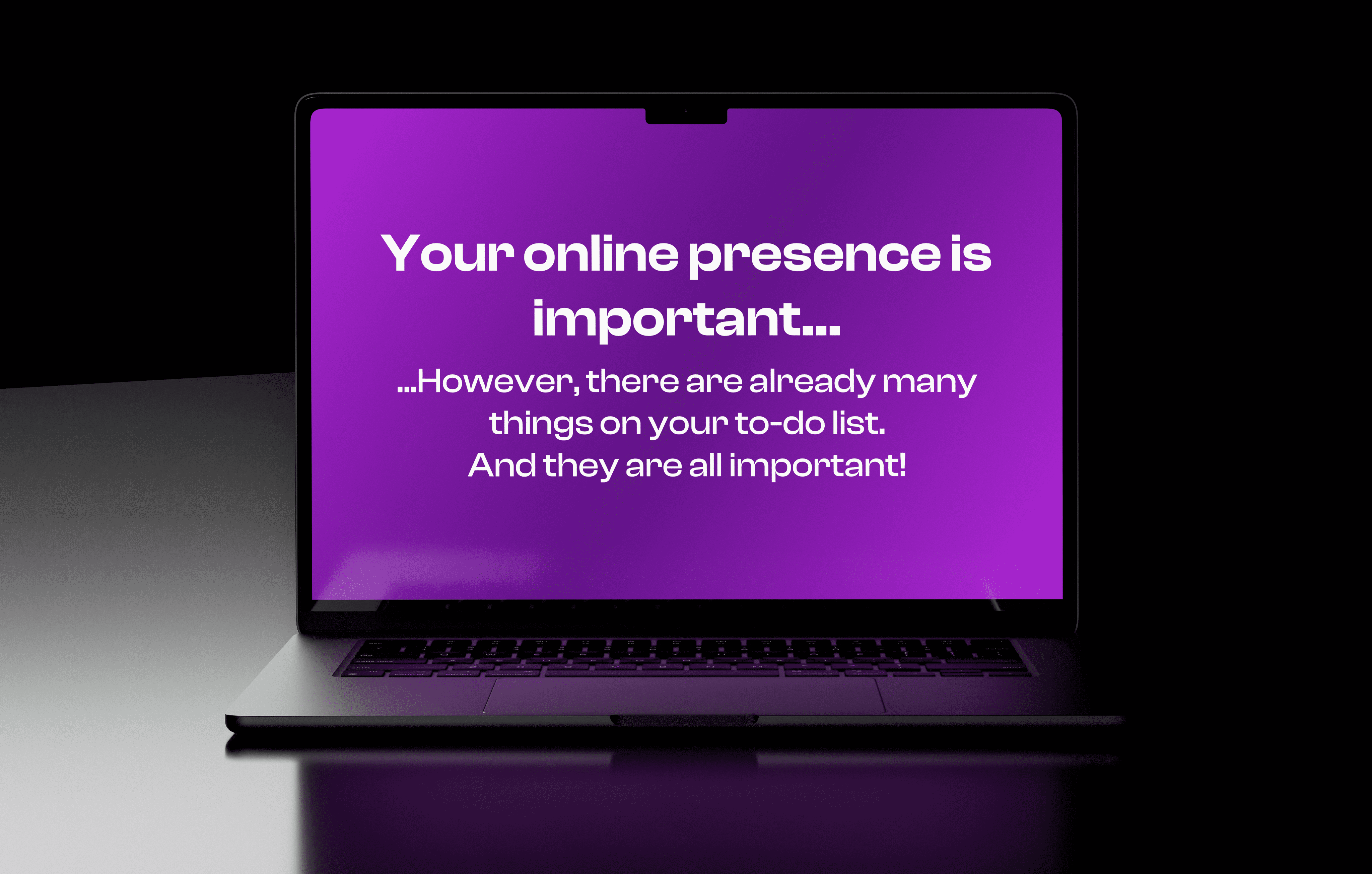 Pc banner, your online presence is important, mewbs design