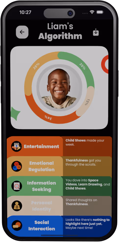 Mockup of JOYfuel app