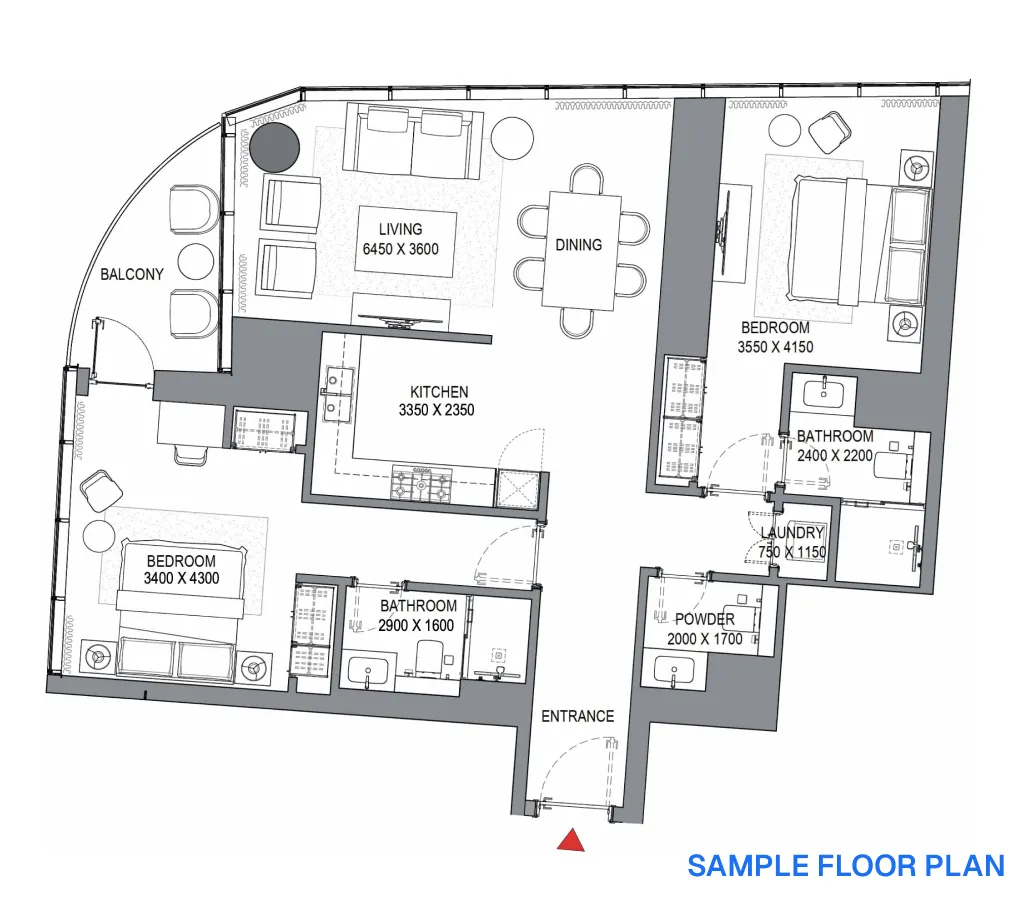 99) 2 Bed Floor Plan.webp
