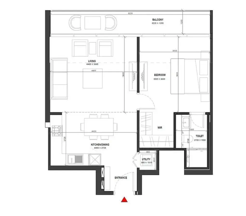 99) 1 Bed Floor Plan.webp