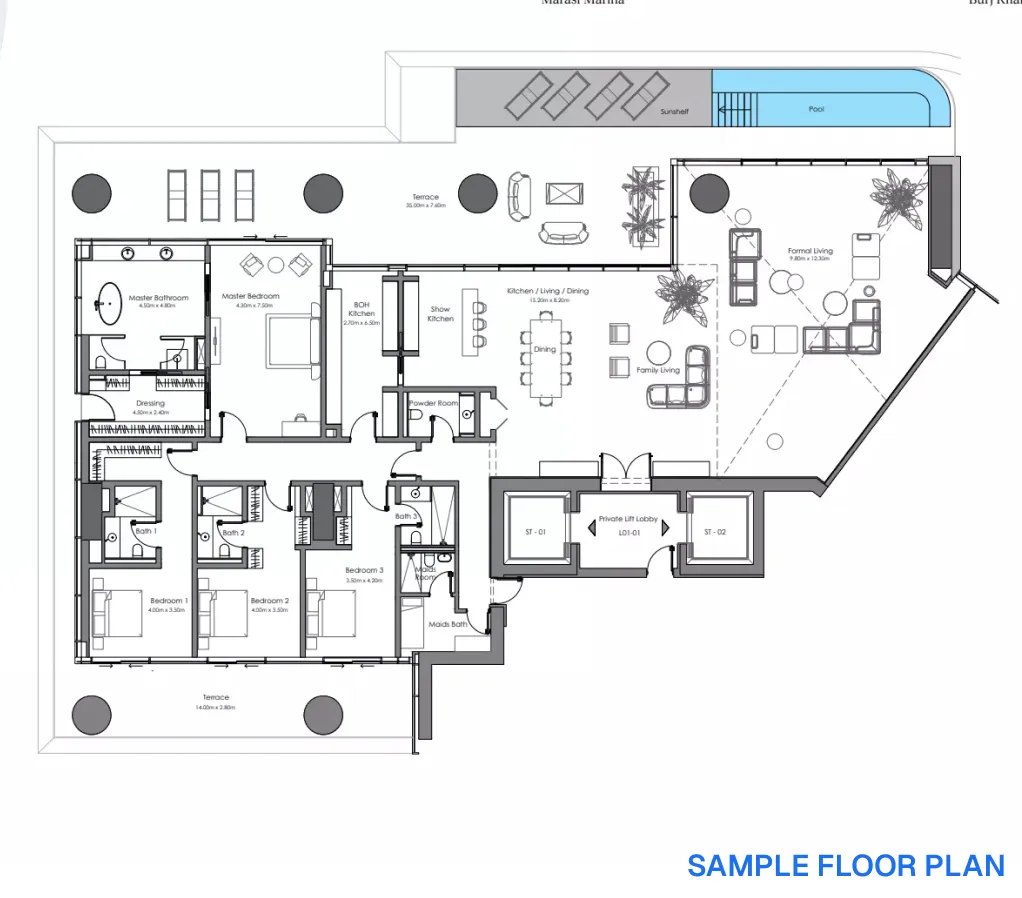 99) 4 Bed Penthouse Floor Plan.webp