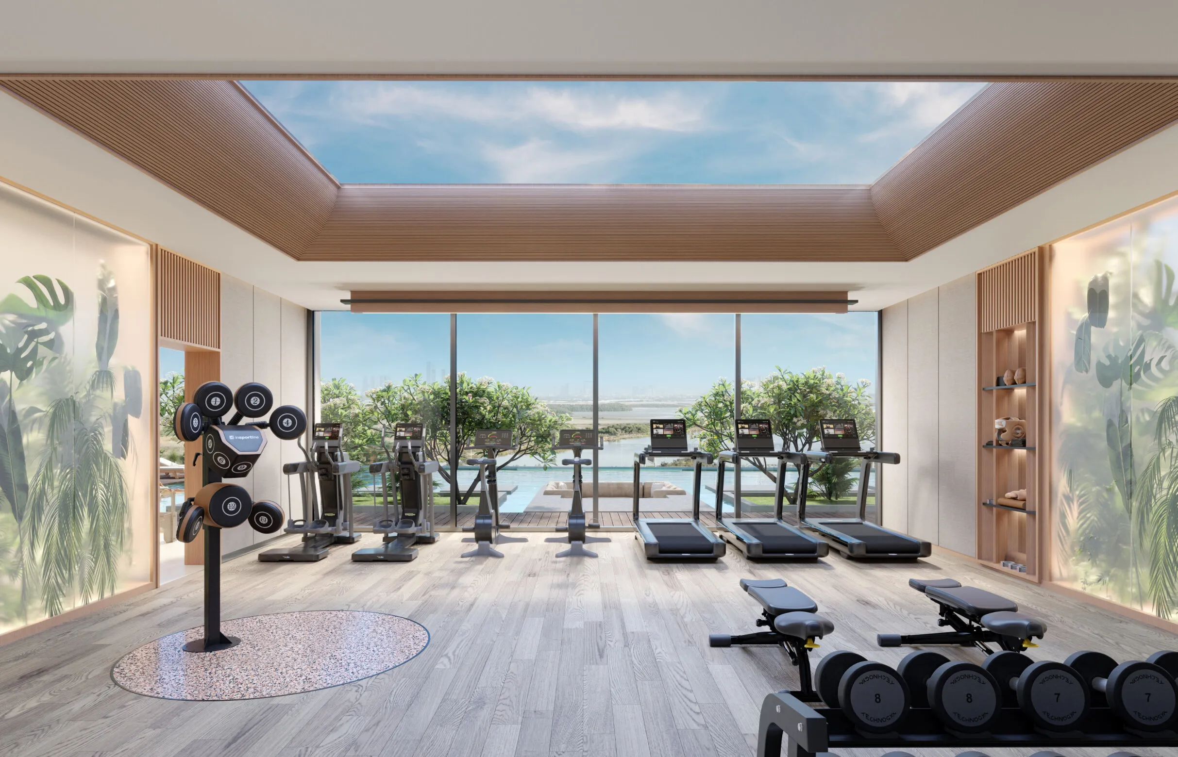 Belgrove Residences - fitnes studio.webp
