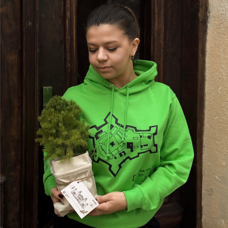 Худі з принтом Фортеця