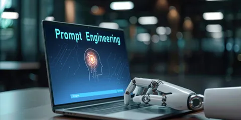 Generative AI virtual assistant tools for prompt engineer and user for ease of engage artificial intelligence AI technology help people to work with generative AI functions by prompting the AI brisk
