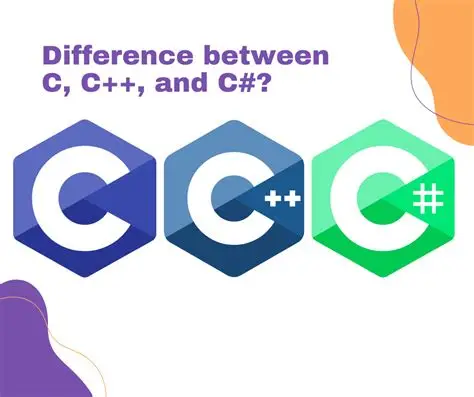 Difference between C, C++, and C#? Associative - India