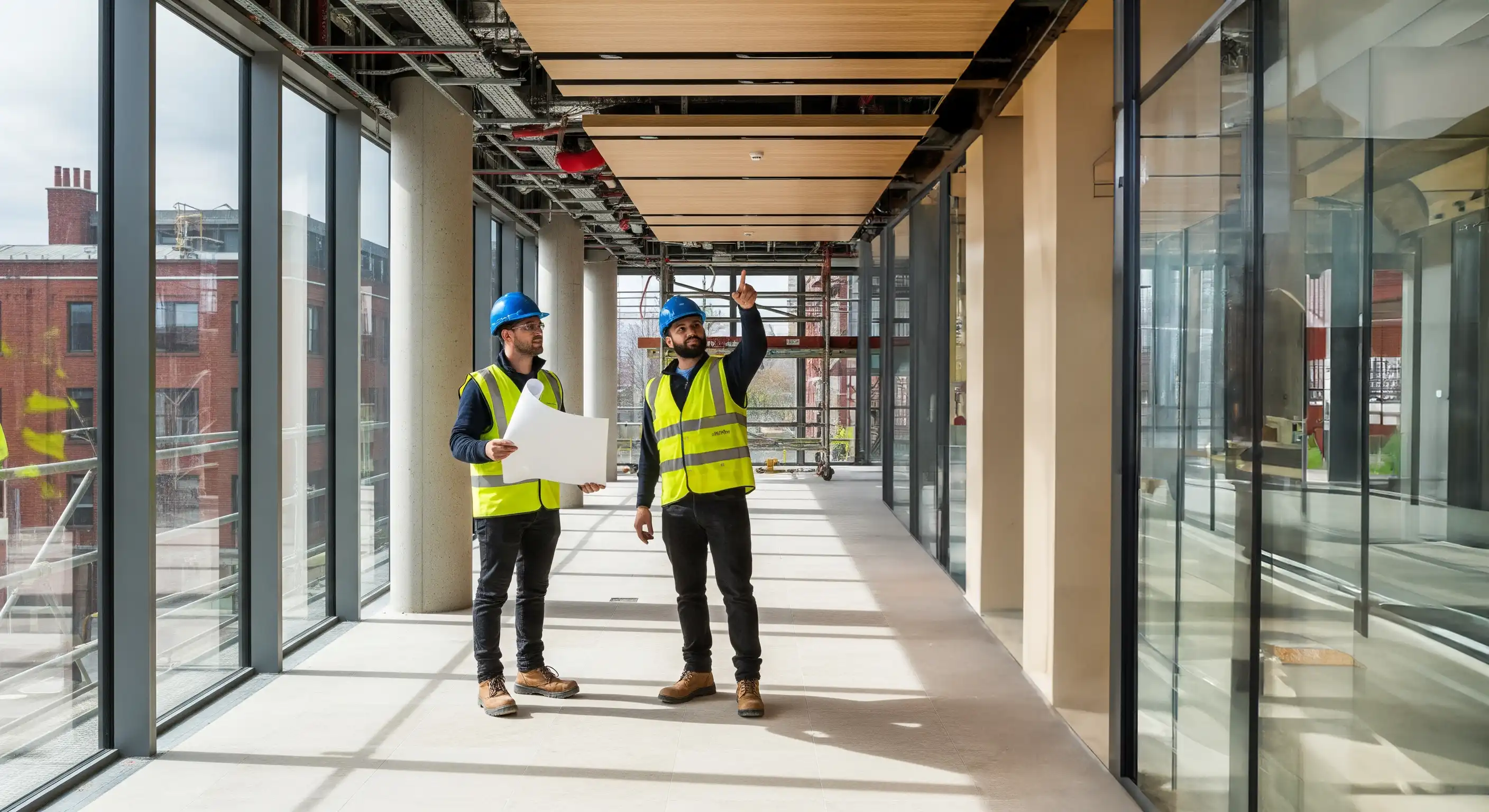Fit-out in progress