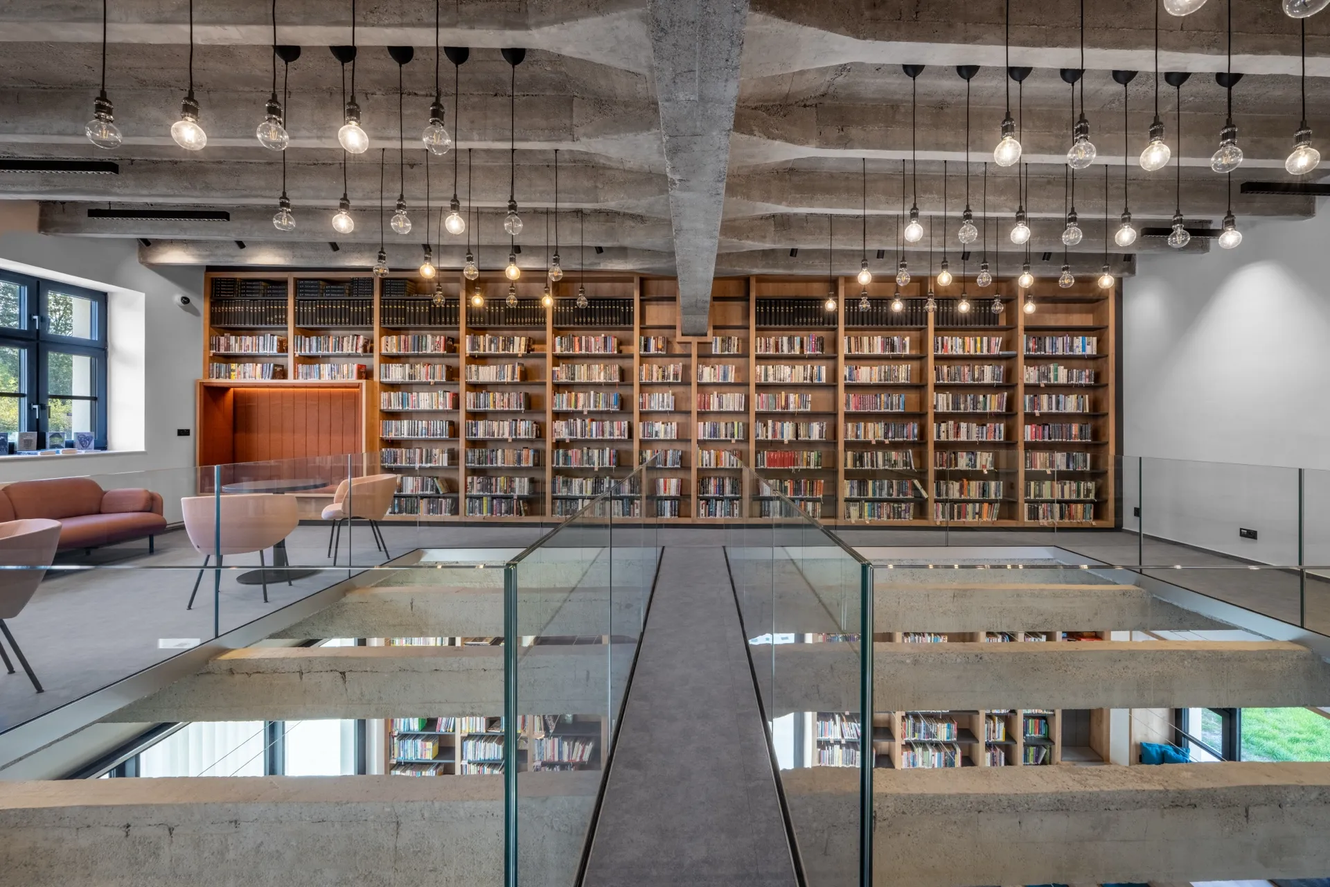 Library and museum