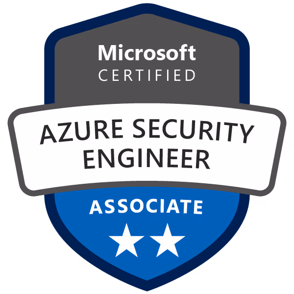Microsoft Certified - Azure Security Engineer Badge