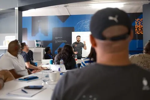 deimos team discussing cloud deployment