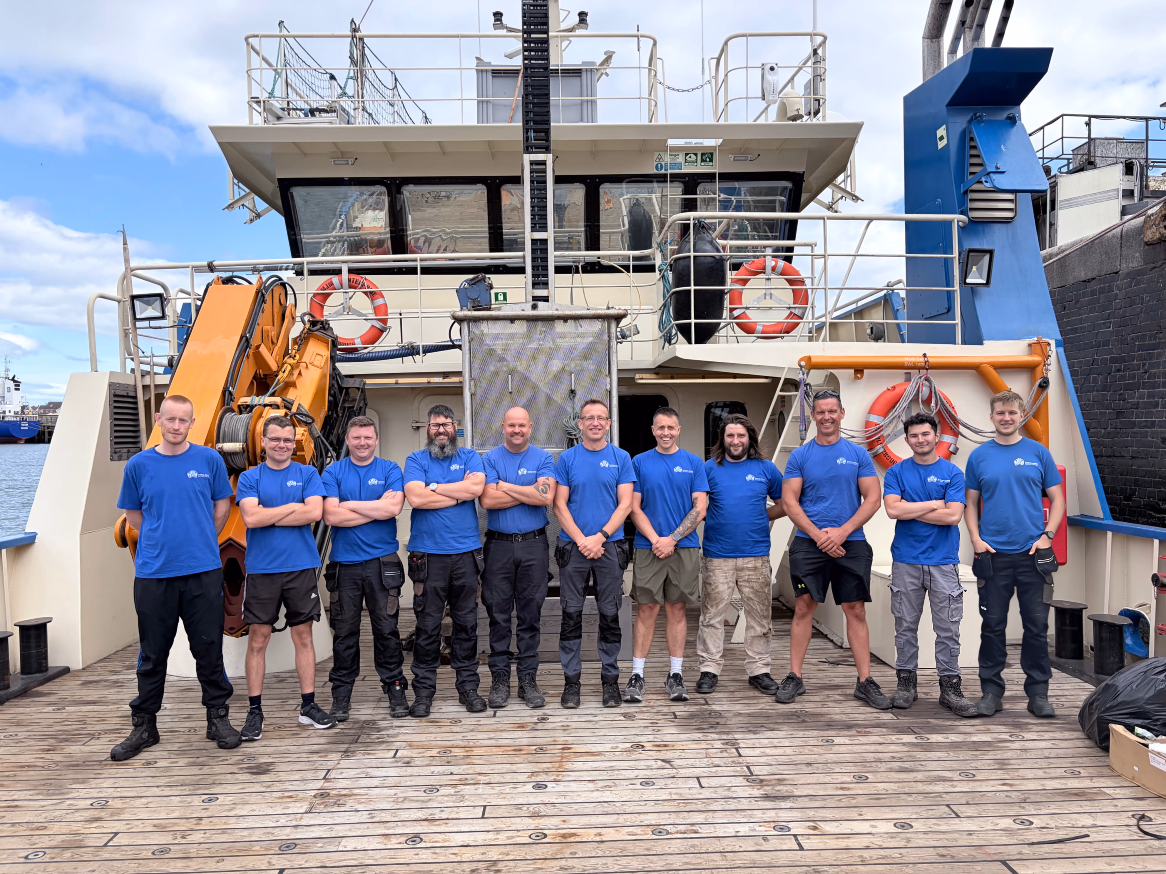 Crew at Marshall Jakeman Marine