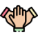 Hands in icon