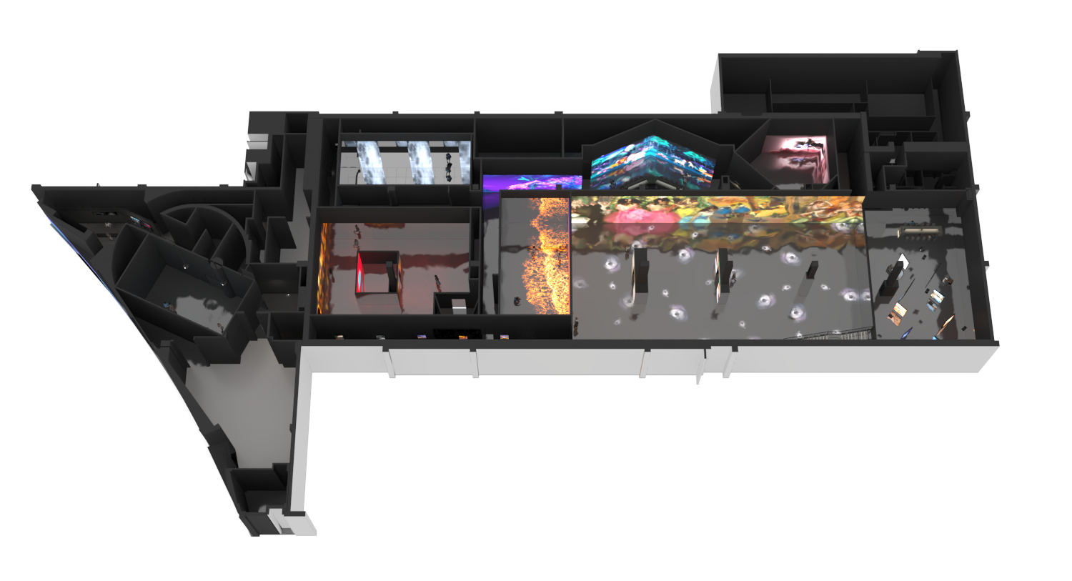 Arte Museum Dubai venue floor plan