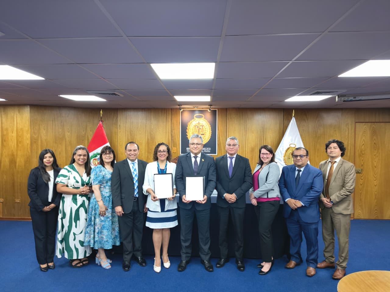 New Partnership - Peru’s National Prosecutor’s Office 