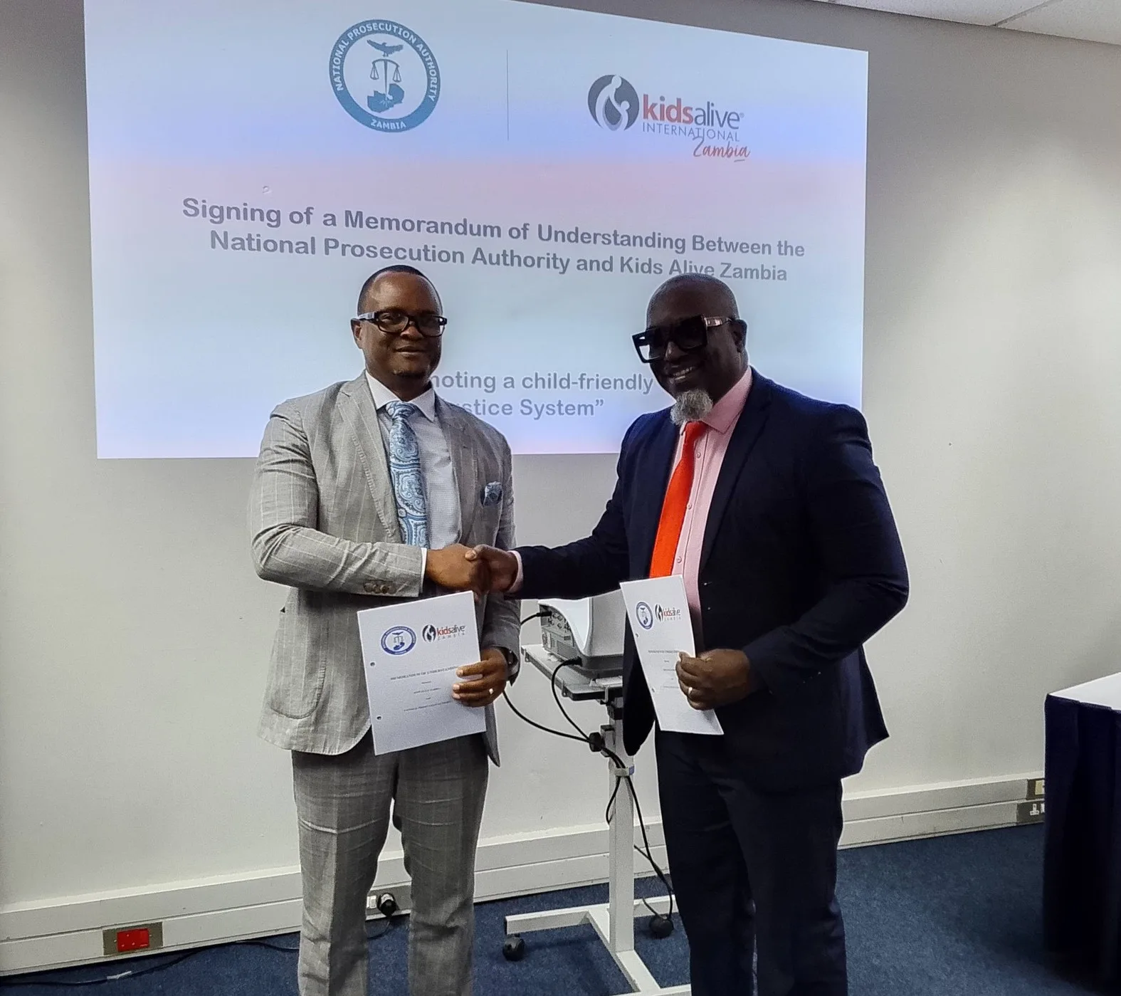 Landmark Partnership for Zambia's Justice System