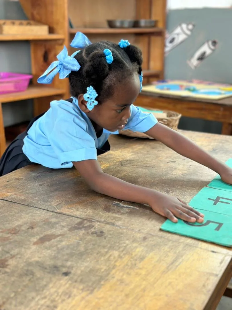 Naelle arrived at Kids Alive School Haiti to access resources to help her succeed despite instability that surrounded her.