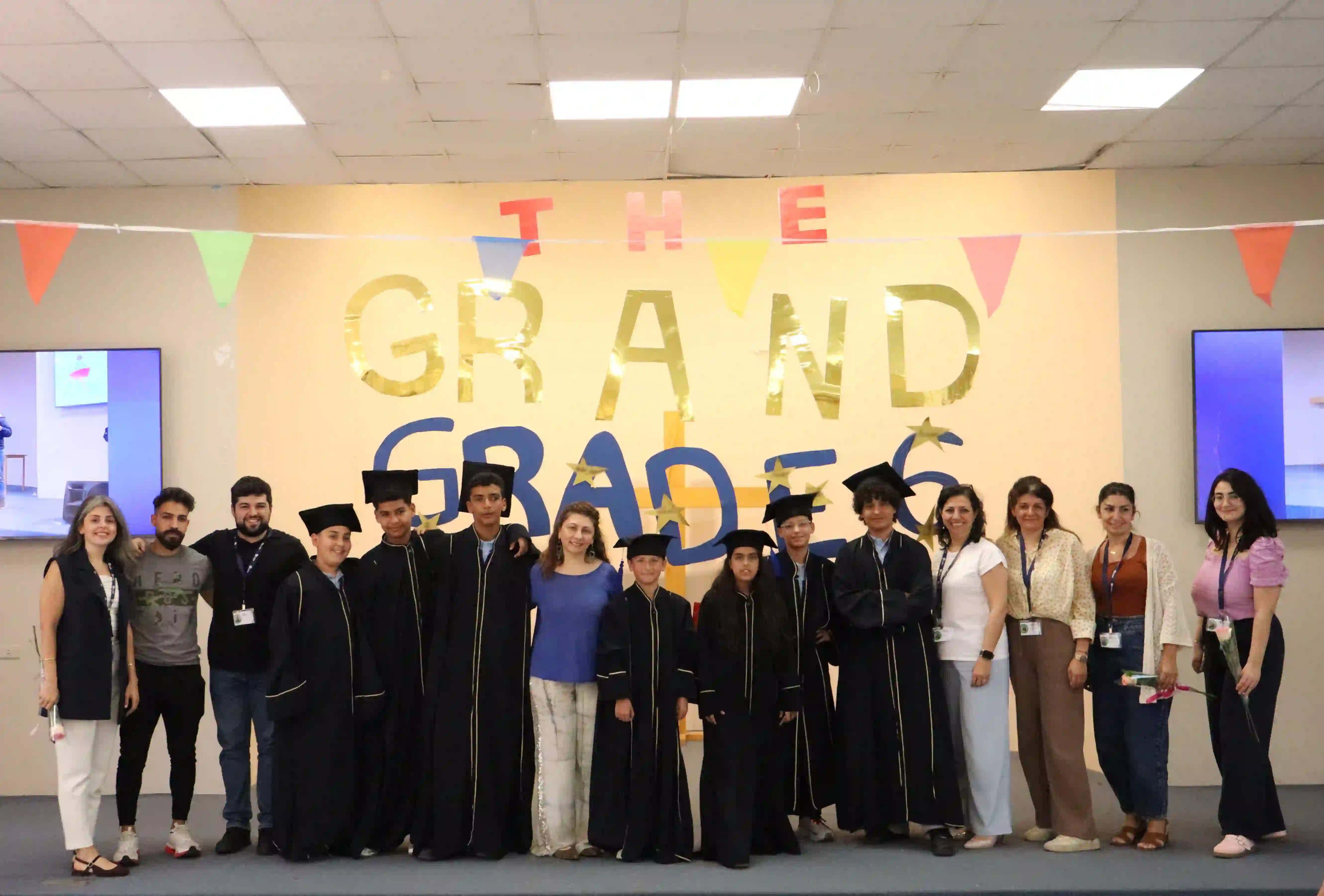 Despite recent uncertainty, Kids Alive Lebanon DEA students celebrate their perseverance at graduation.