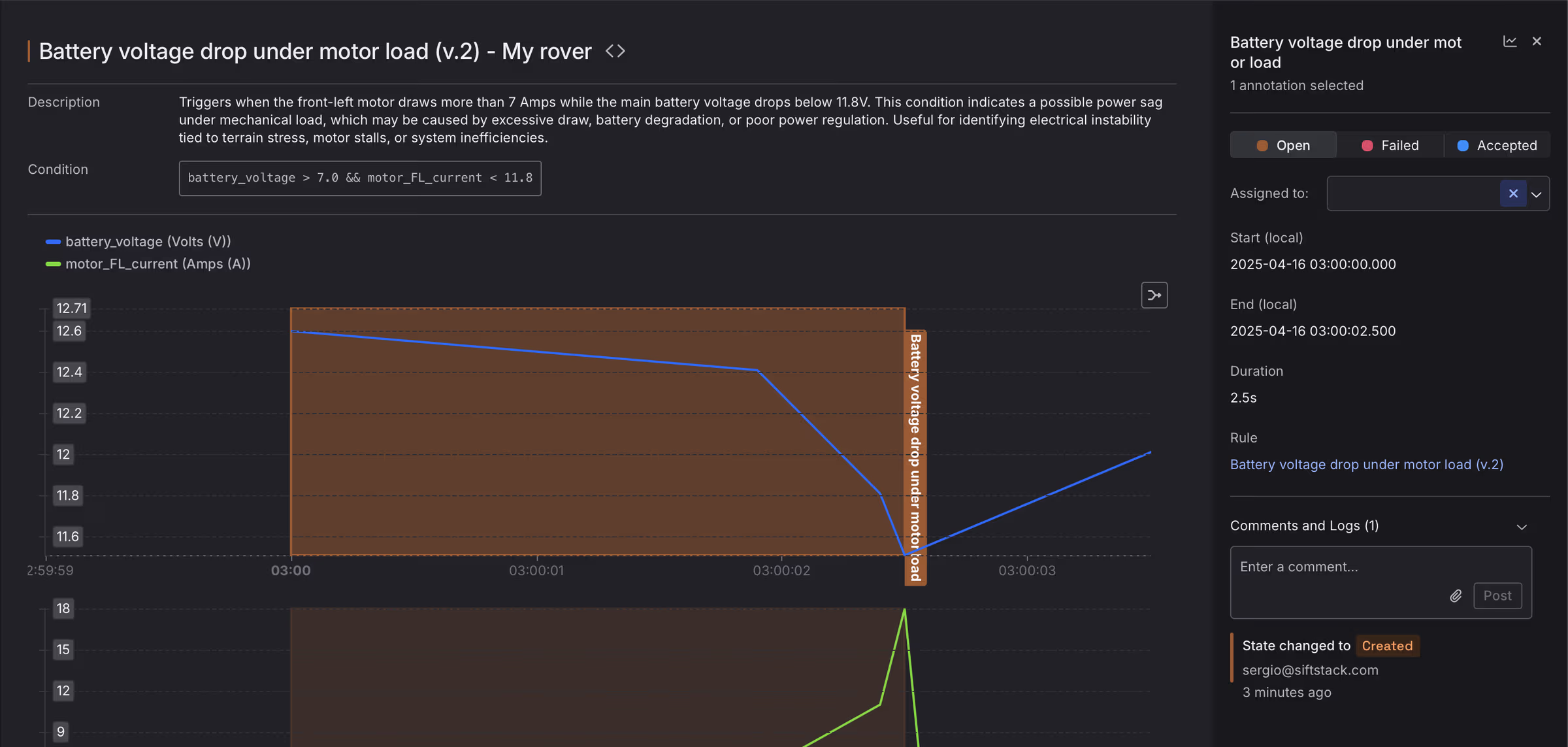 Capture engineering context: Annotations