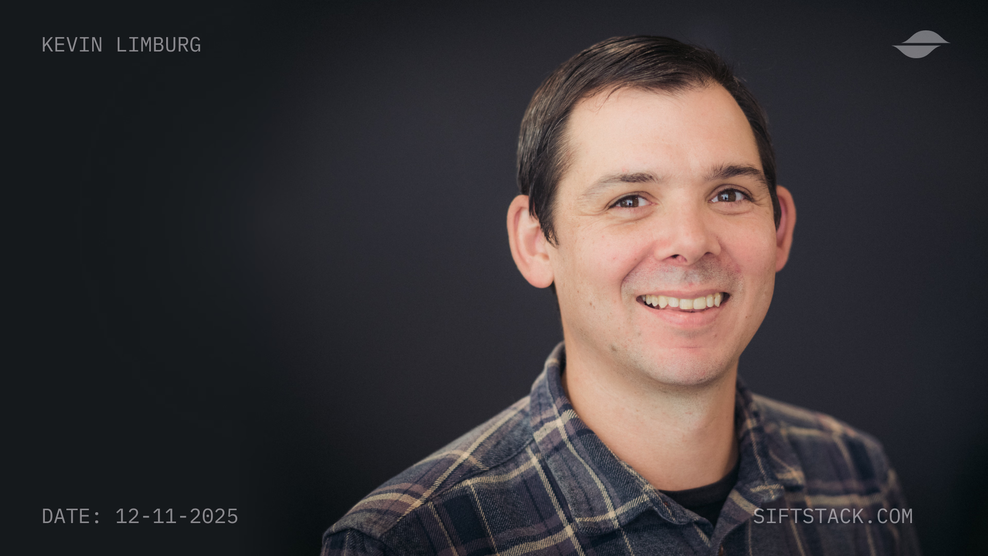 Portrait of Sift employee Kevin Limburg