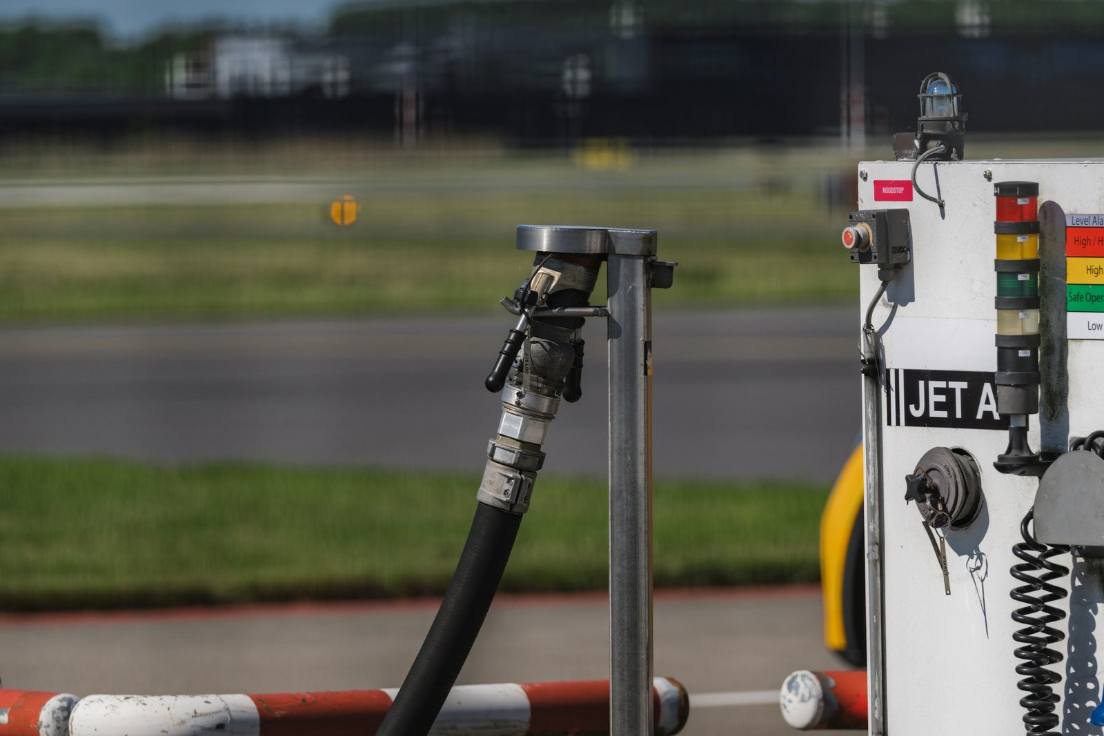 Poste de distribution de carburant JET A