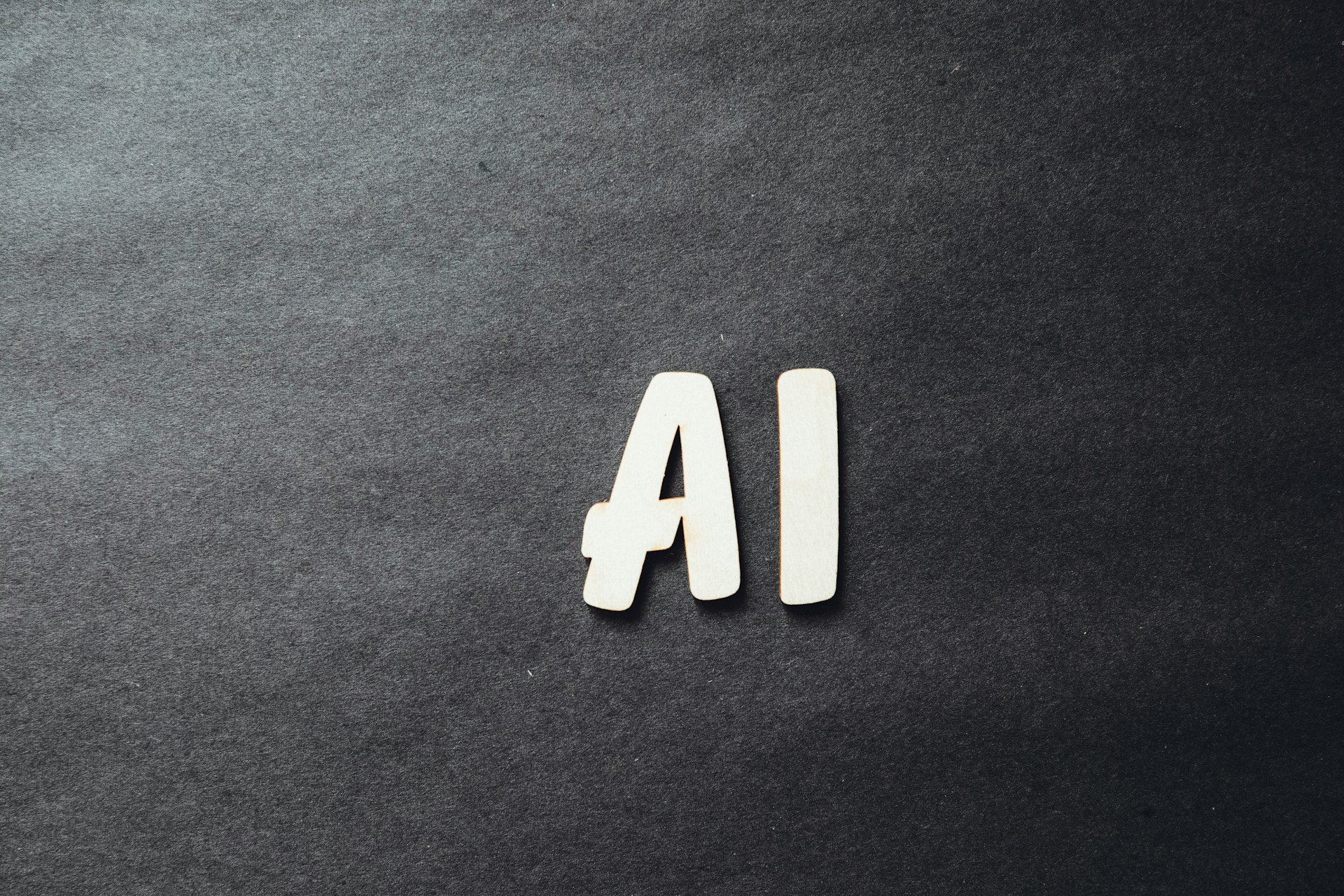 AI Written on a Wall