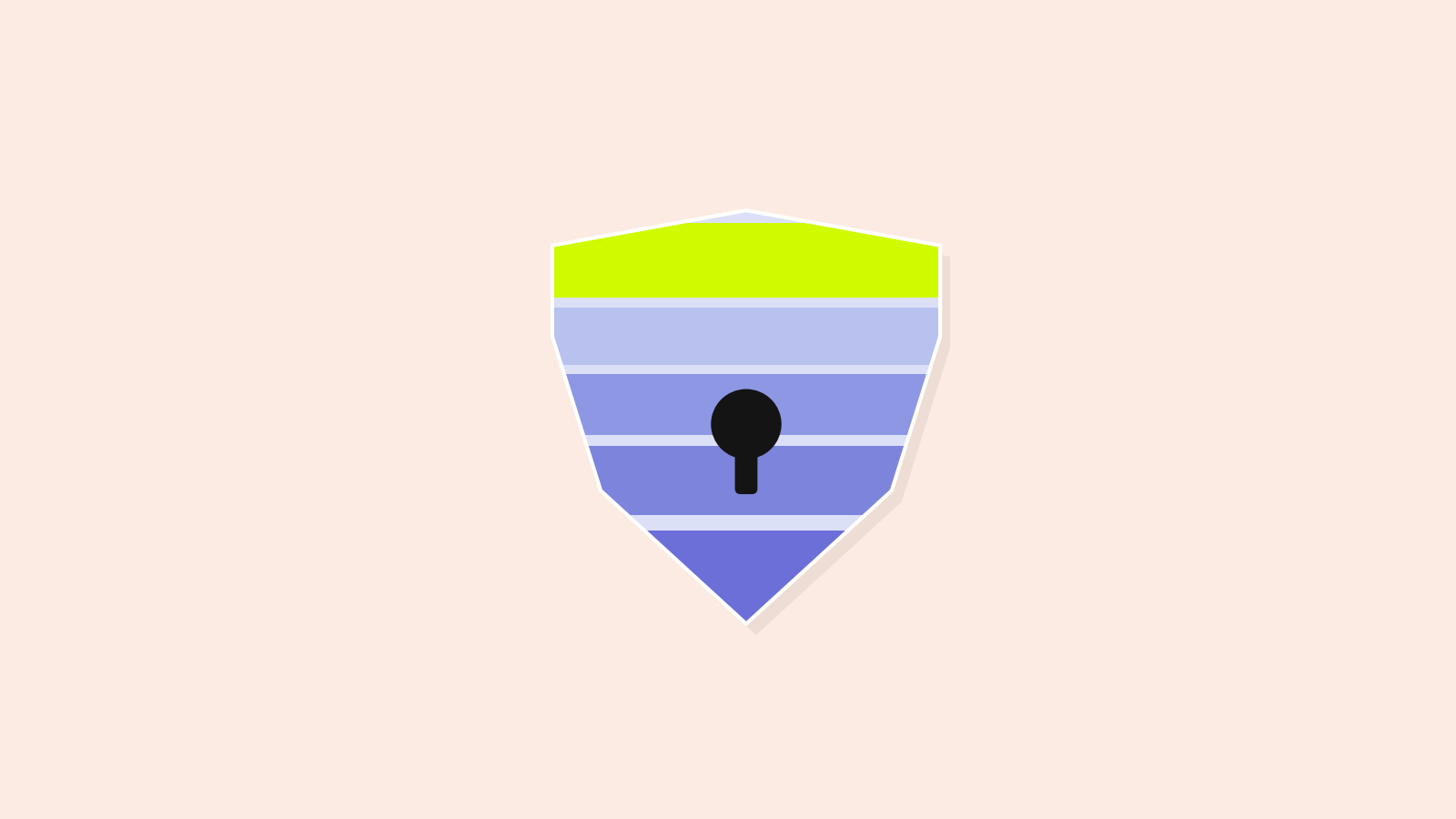 AI agent security layered shield illustration