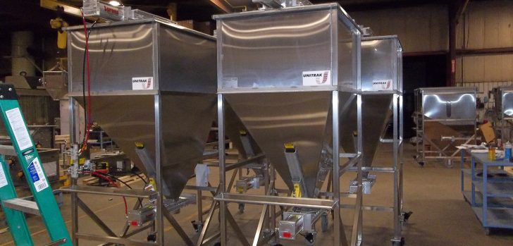 Storage Bins and Hoppers for Bulk Materials