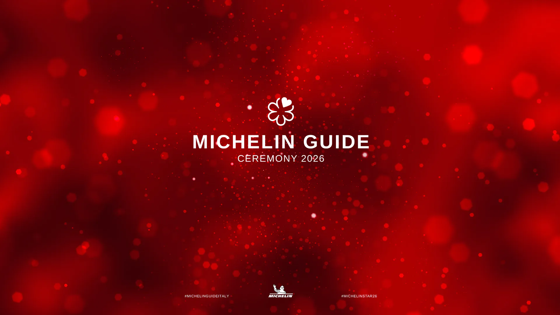 Key visual de la céremonie Michelin Guide 2026