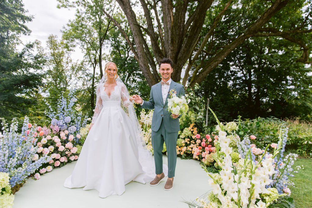 An Elegant Summer Wedding at Chateau Mcely