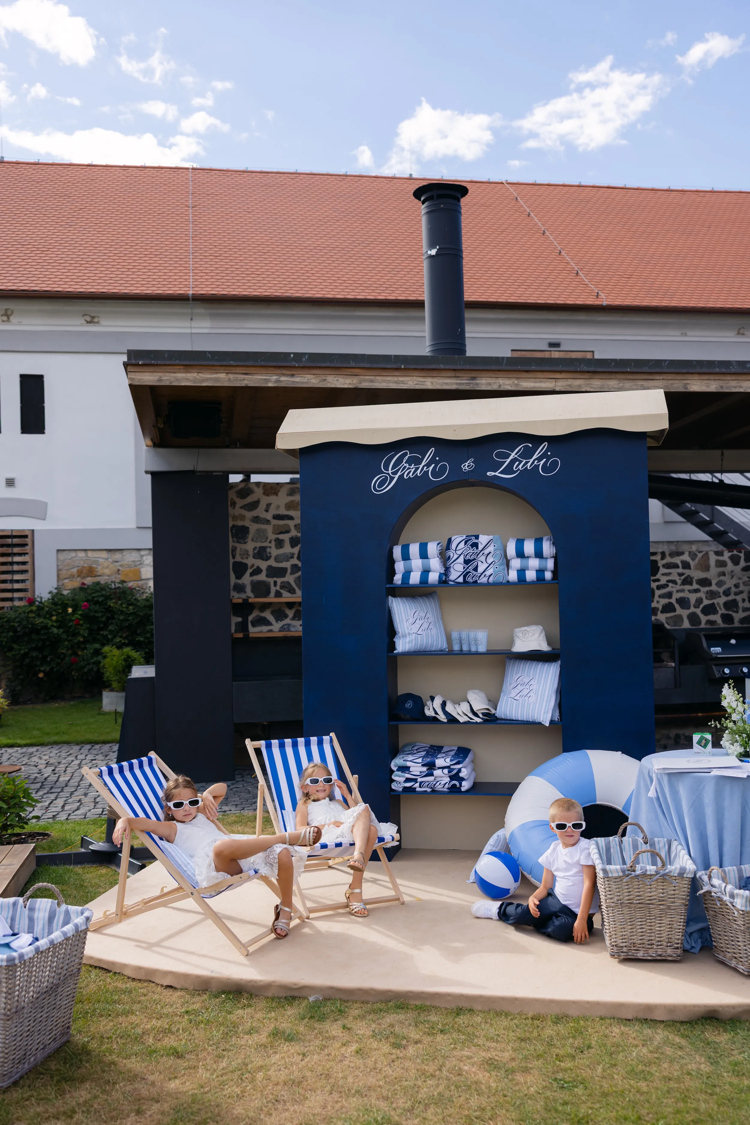 Třídenní svatba v Resortu Oblík v Hamptons stylu