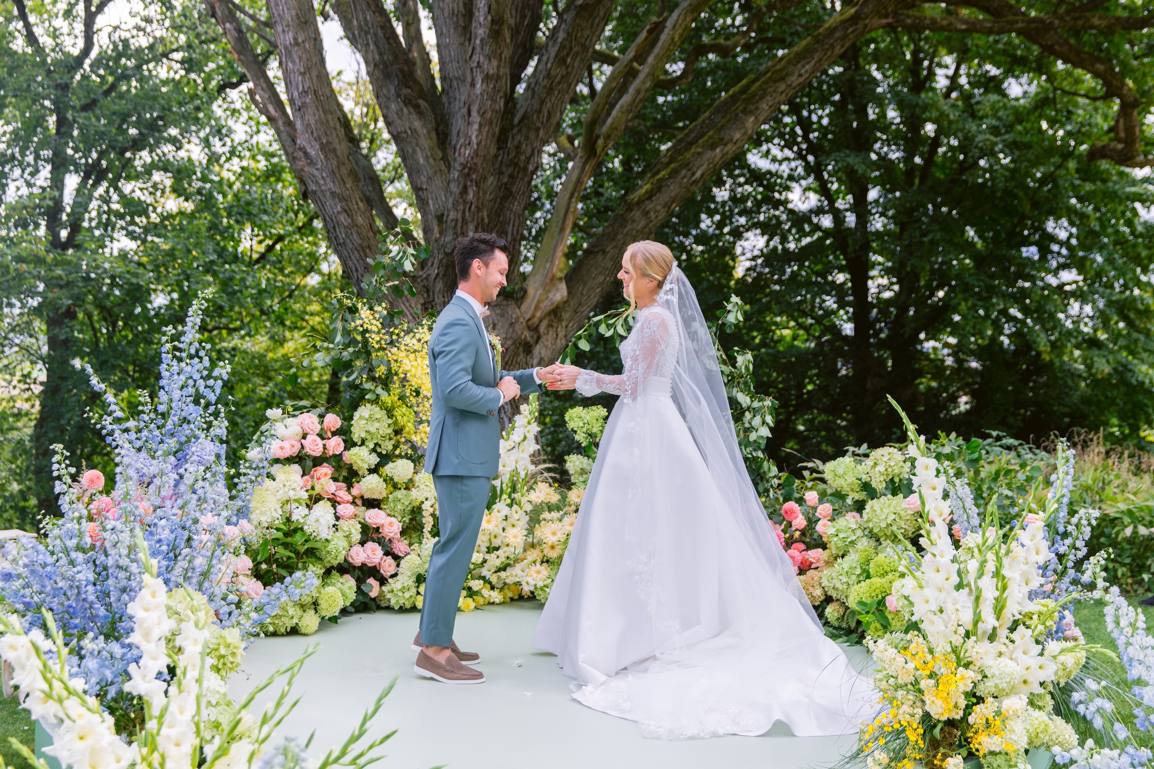 luxusní letní svatba inspirovaná Itálií Boutique Weddings Prague
