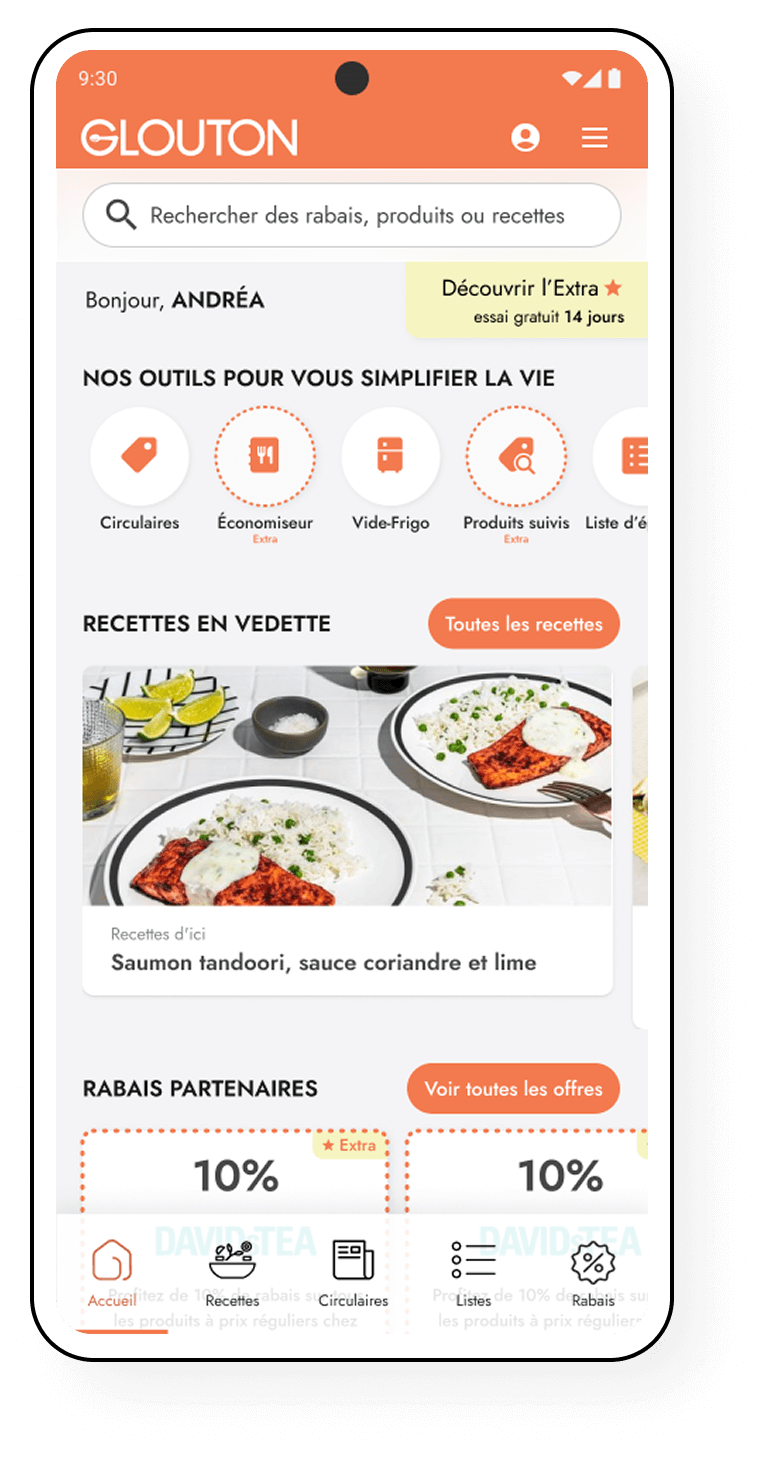 Nouvelle version de Glouton avec une navigation améliorée