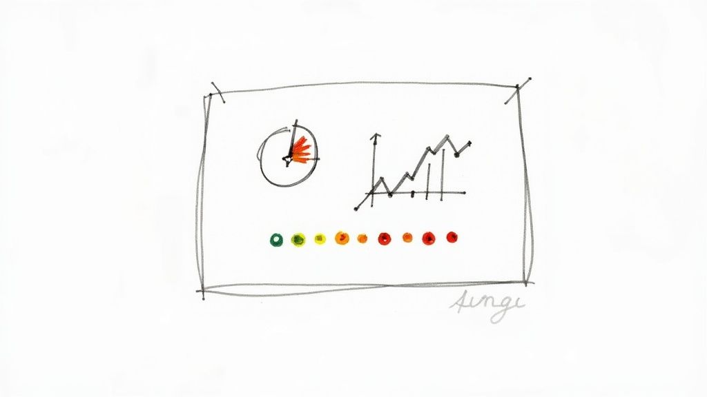 Budget vs. actual report example showing favorable and unfavorable variances