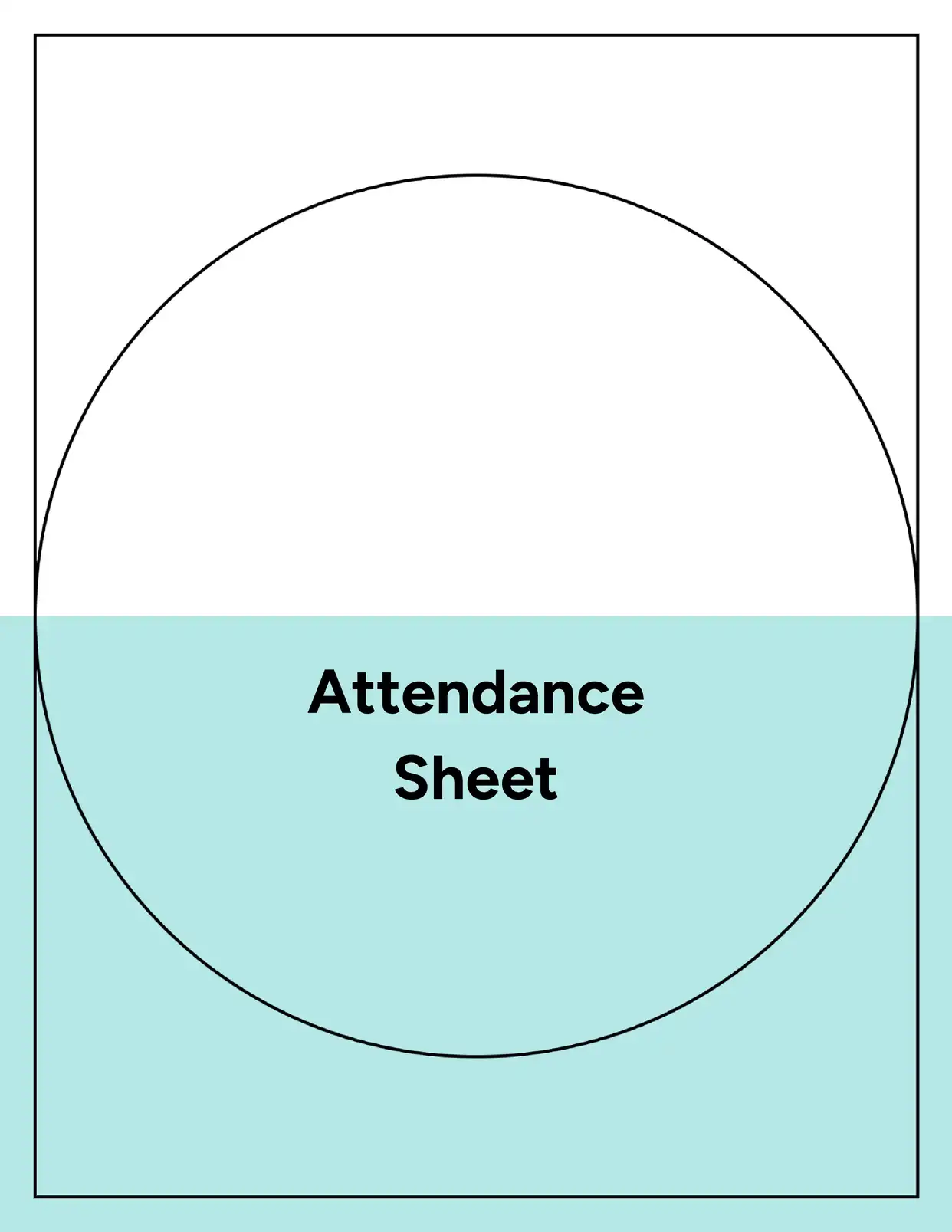 Attendance Sheet Sheets Template