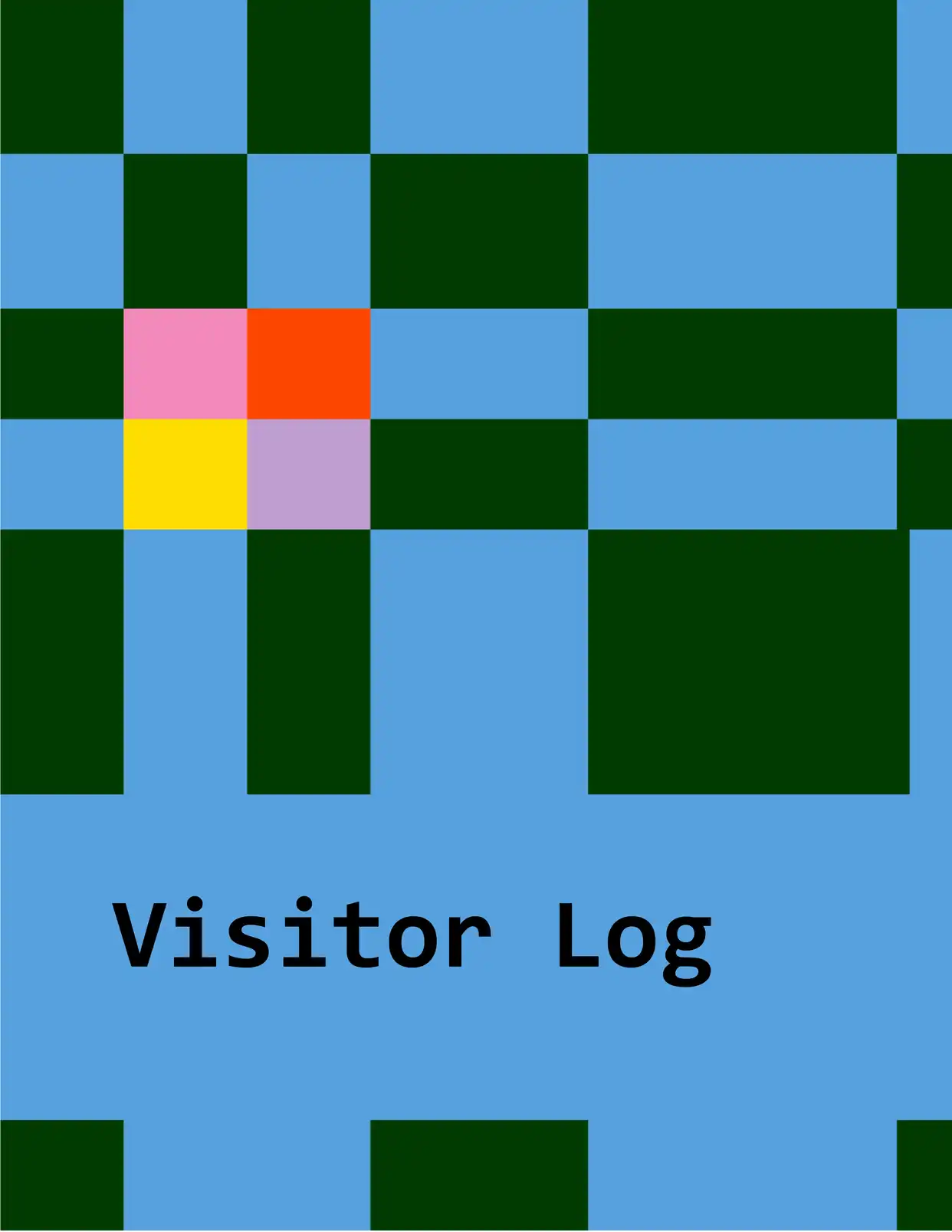 Visitor Log Logs Template