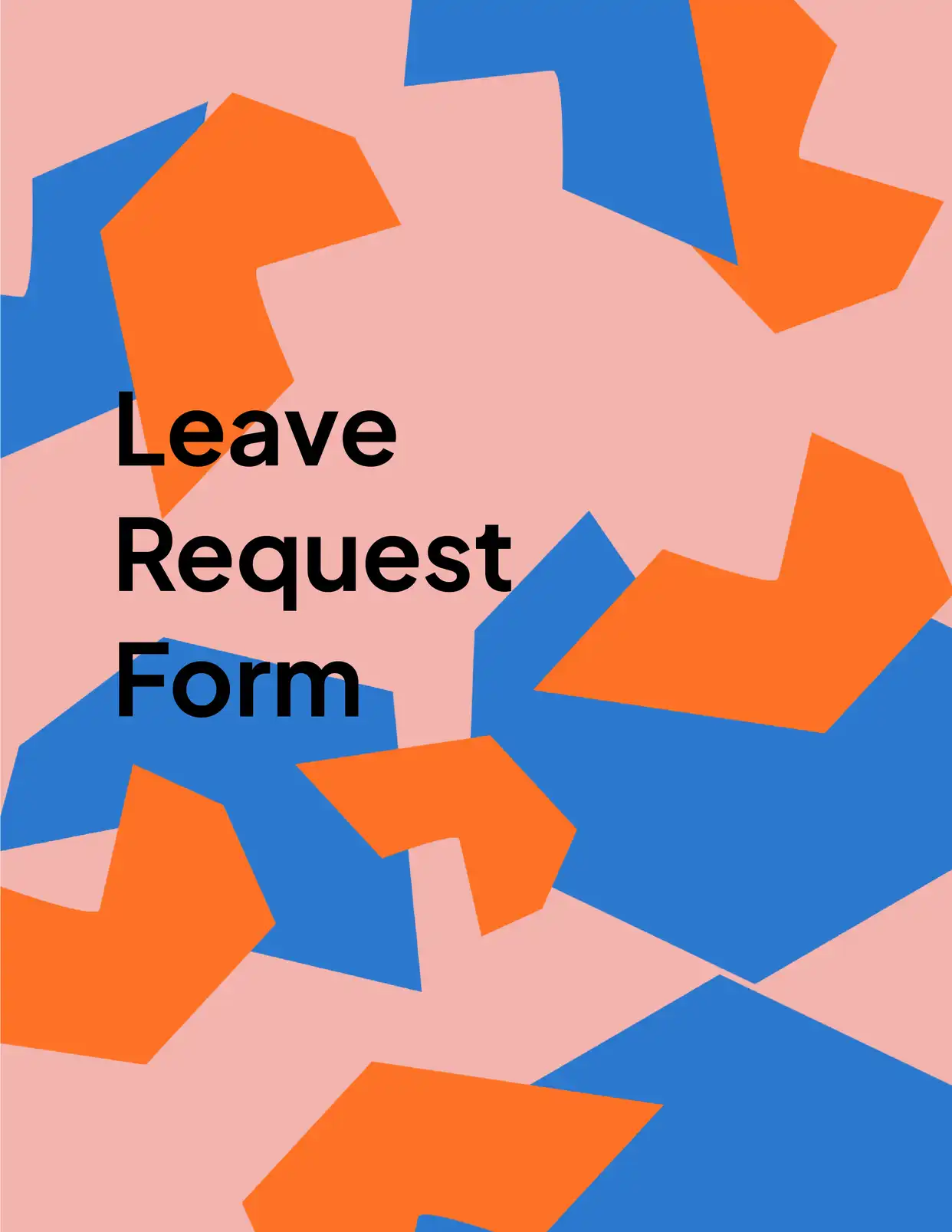 Leave Request Form Requests Template