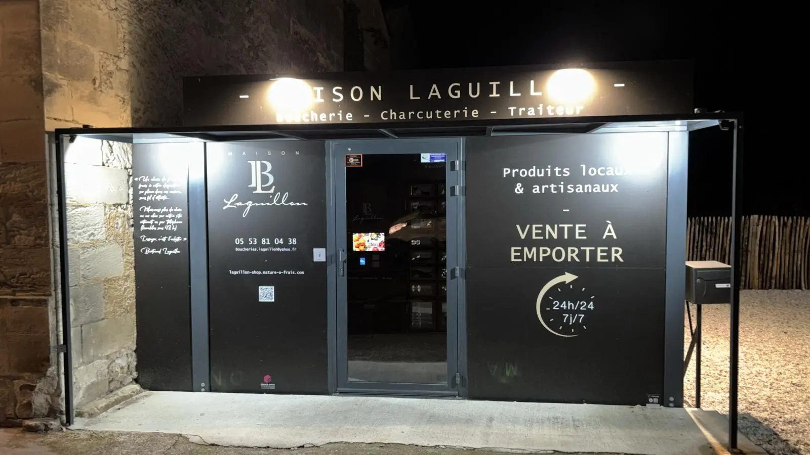 Conversion de la boucherie Laguillon.